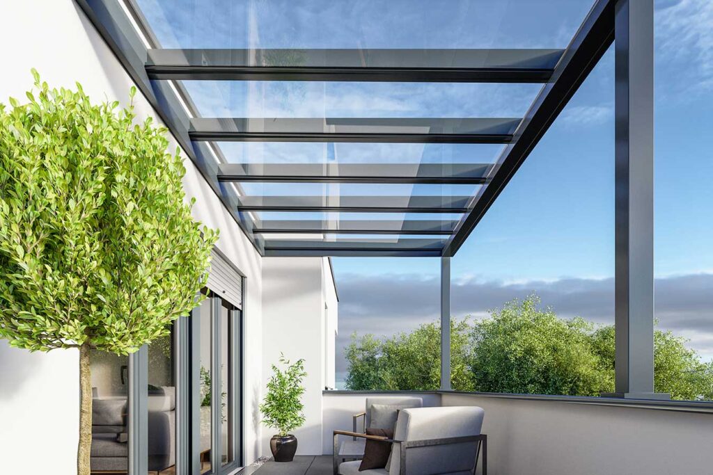 Fixed Glass Roof Veranda UK LONDON LOCAL Company near me