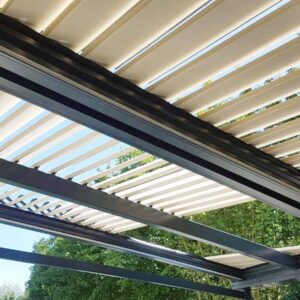 Pergola-with-Retractable-Sliding-Aluminium-Louvered-Roof-for-Veranda-and-Garden