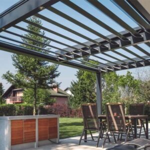 Pergola-with-Retractable-Sliding-Aluminium-Louvered-Roof-for-Veranda-and-Garden