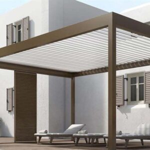Bioclimatic Retractable Aluminium Pergola