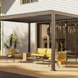 Bioclimatic Retractable Pergola - Pergola with Roof