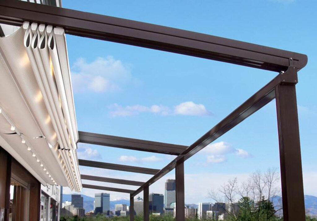 Retractable Pergola Roof | Motorised Pergolas UK | Veraforza