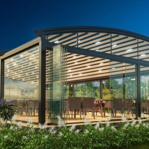 Electric Retractable Pergola Awning- Waterproof-retractable-roof-electric-awning-for-pergola-UK-LONDON