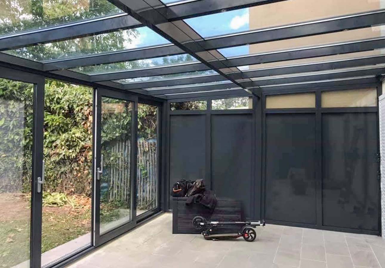 Aluminium Lift and Slide Patio and Veranda Doors Internal & External 17 Glass-Retractable-Roof-System--glass-opening-roof-UK