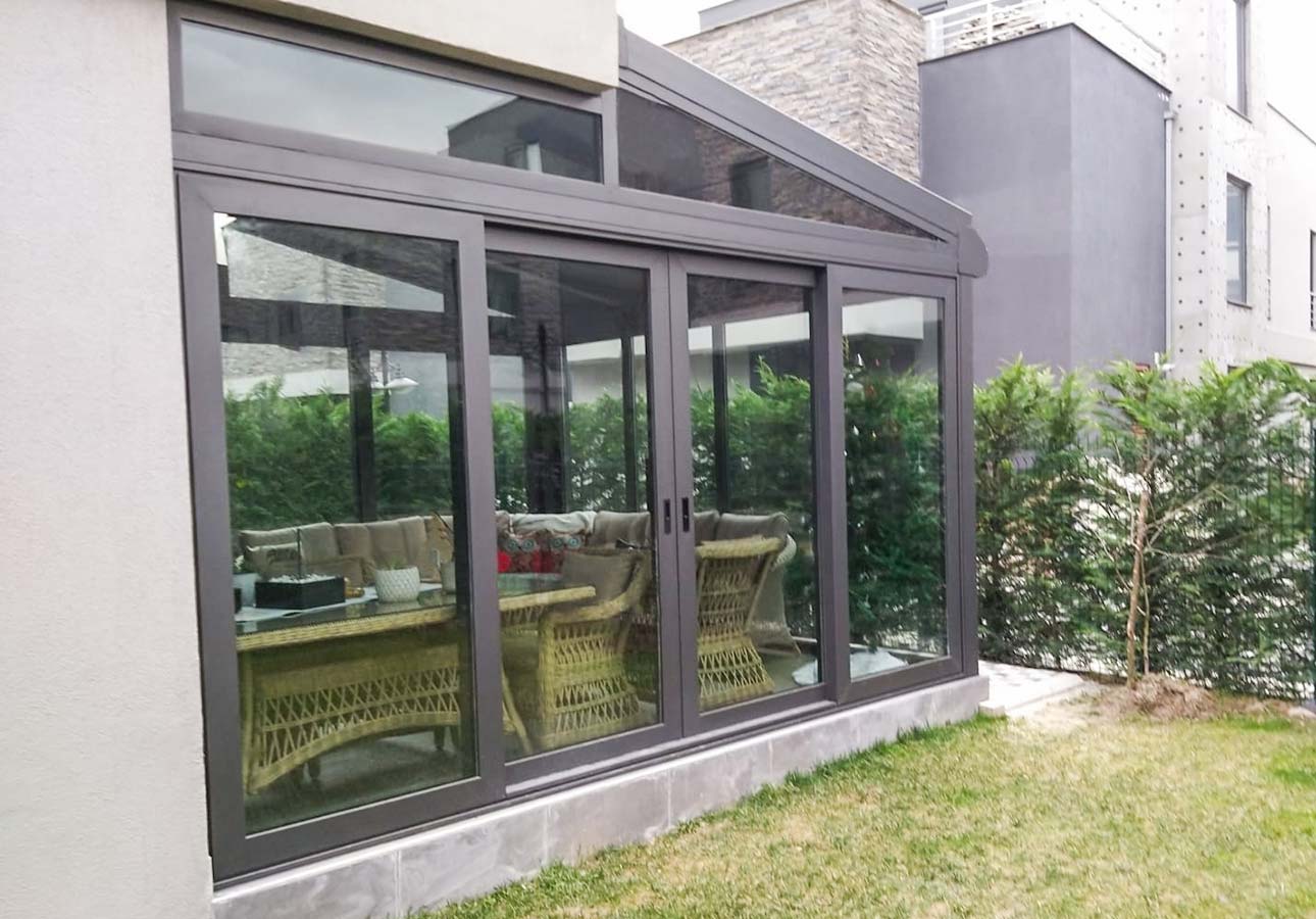 Aluminium French Doors External Double Glazed Doors 4 Aluminium-Patio-Double-Doors-Energy-Saving-Glass-UK