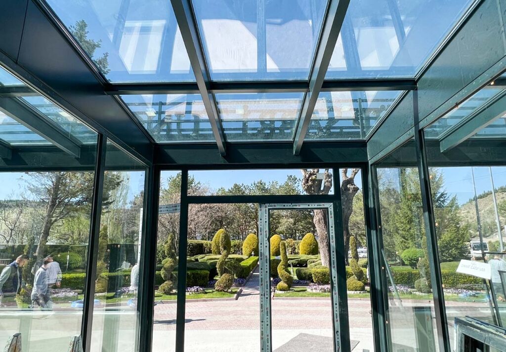 Fixed Glass Roof Pergola - Elegant Outdoor Roof Solutions 8 Fixed-Glass-Roof-Pergola-Garden-Glass-Veranda-Custom-Glass-Roof-UK