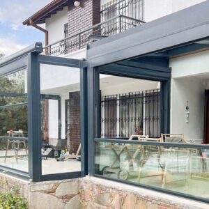 Motorized-Aluminium-Vertical-Sliding-Window-UK