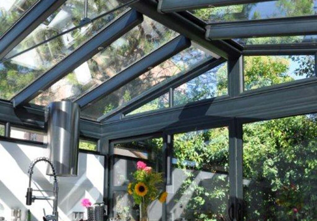 Fixed Glass Roof Pergola - Elegant Outdoor Roof Solutions 12 Pitched-glass-roof-extension-Fixed-Glass-Roof-Pergola-Garden-Glass-Veranda-UK