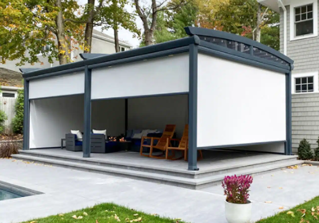 Retractable Pergola Privacy Screen UK