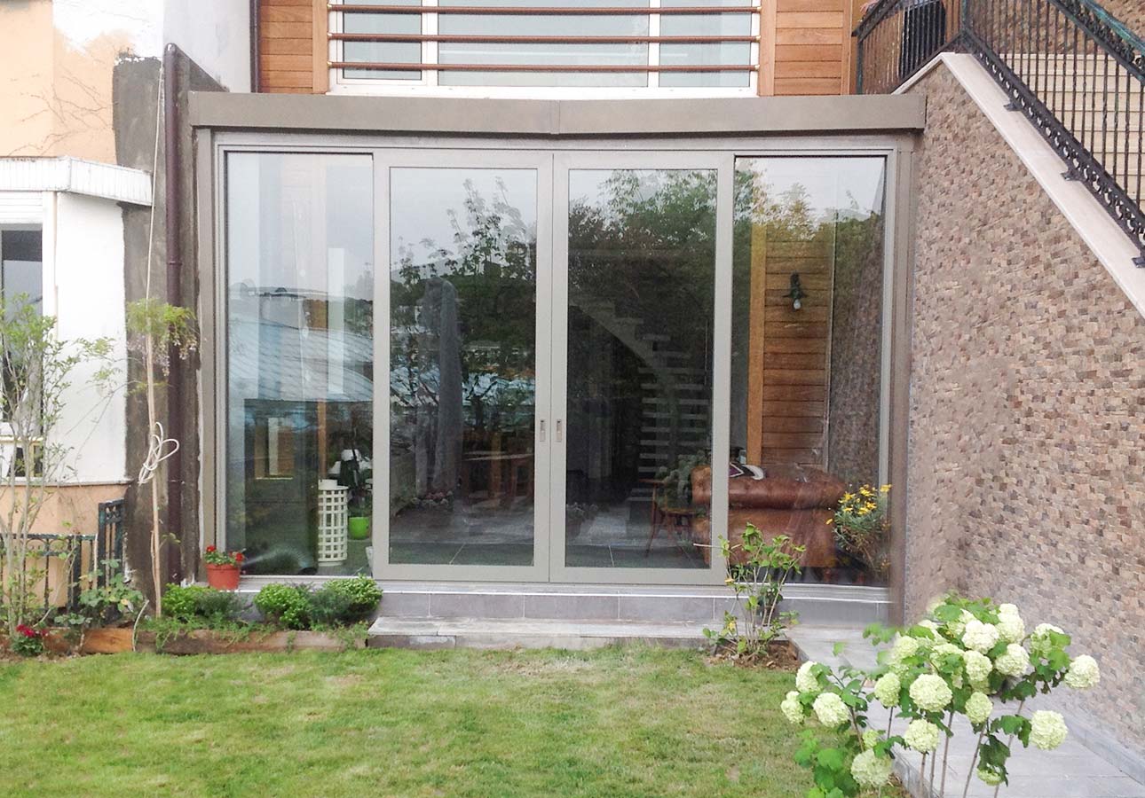 Aluminium Lift and Slide Patio and Veranda Doors Internal & External 2 Bifolding-patio-doors-External-premium-Folding-Doors-UK-London-Local