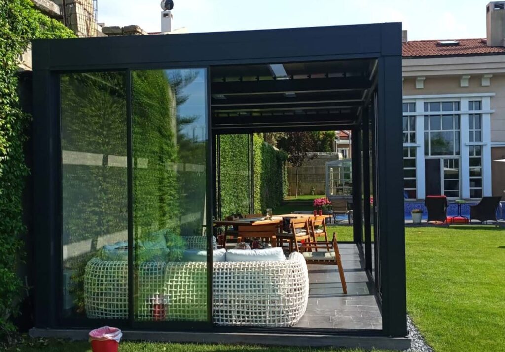 patio-sliding-glass-doors-with-aluminium-frame-UK