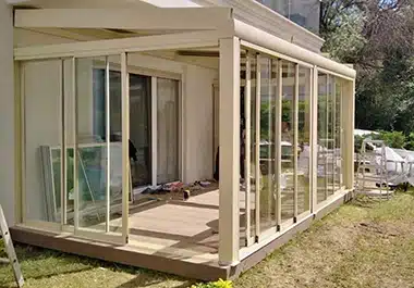 Wholesale Motorized Garden Bioclimatic Gazebo Louver Roof Waterproof Aluminum Louvre Outdoor Pergola Kits Arches Pergolas Bioclimatic Pergola UK