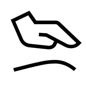 Qualicoat soft-touch finish icon