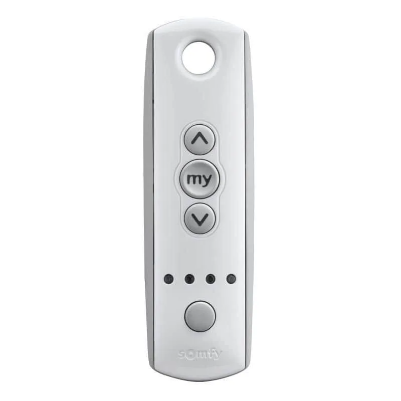 Remote control for a motorised glass roof